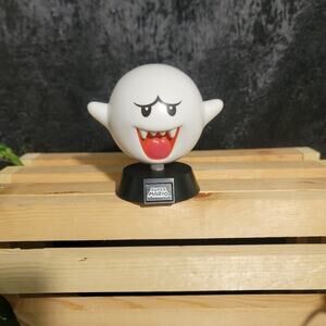 Nintendo Super Mario Bros Boo Light 3D Night Mood Desk Official White (NO SOUND)